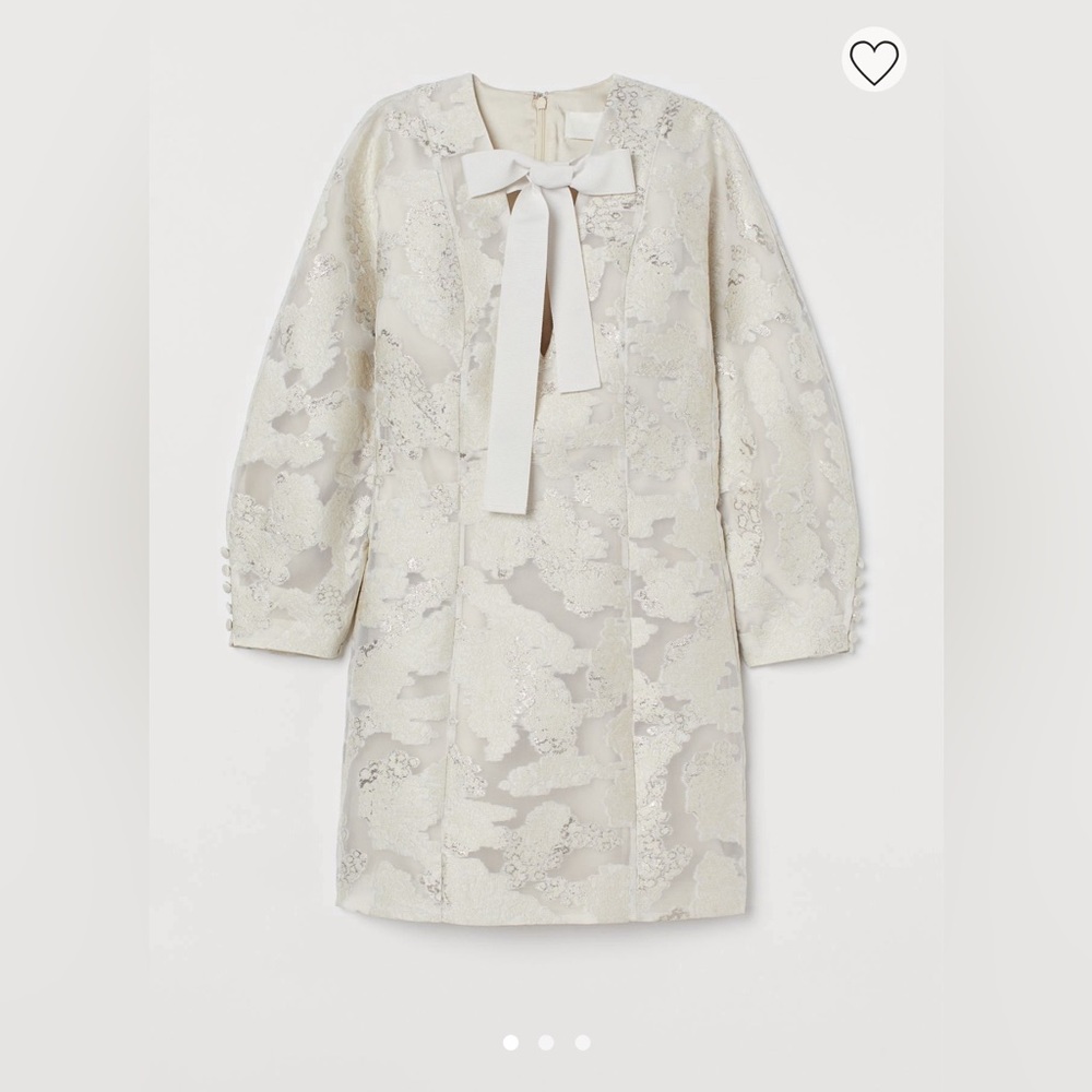 Jacquard-patterned Mini
Dress, brand H&M